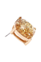 Ae0333-Glitter Epoxy Stud Earrings