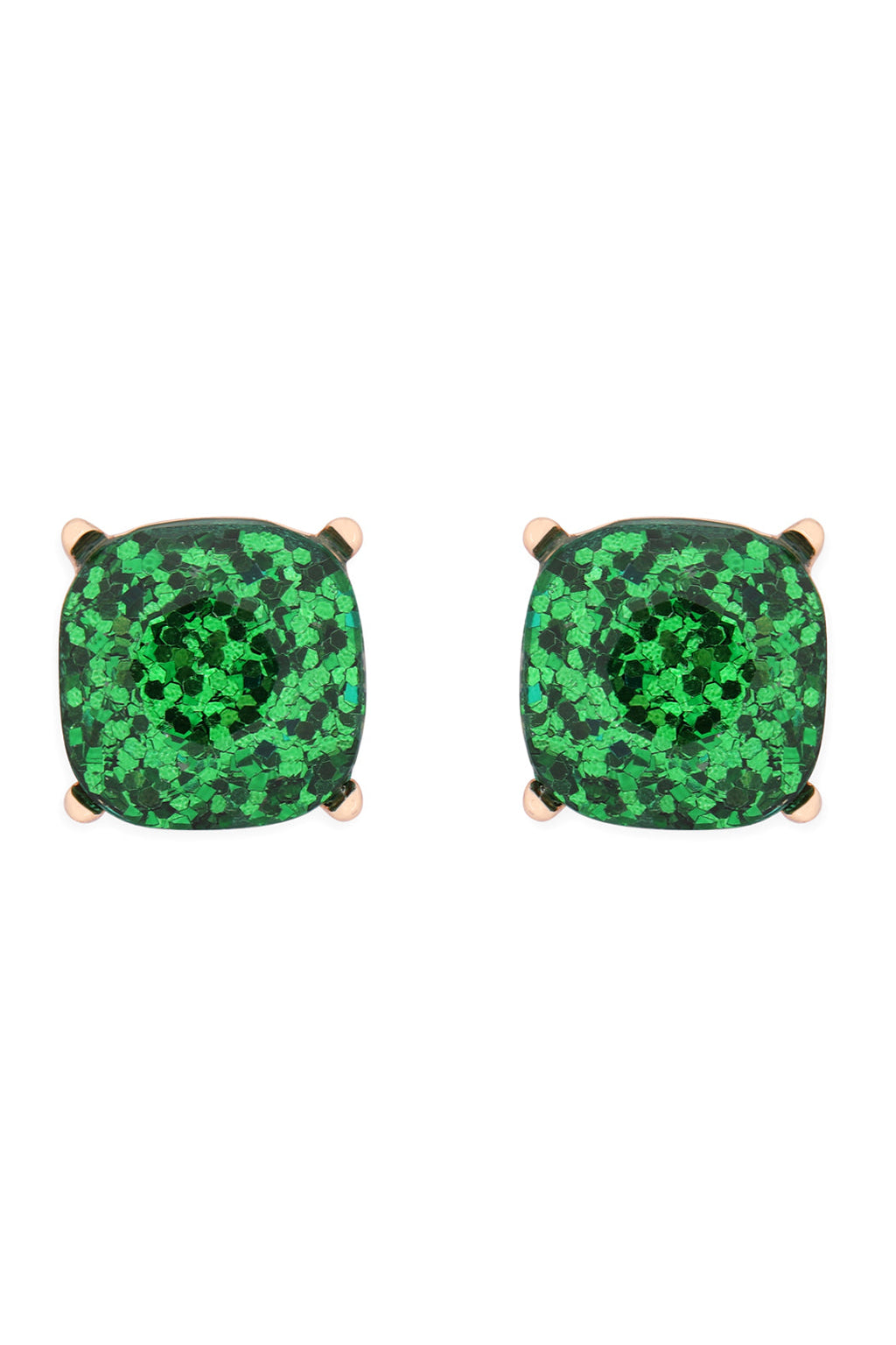 Ae0333-Glitter Epoxy Stud Earrings
