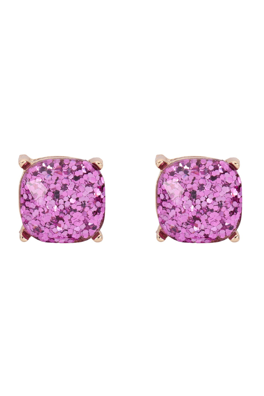 Ae0333-Glitter Epoxy Stud Earrings