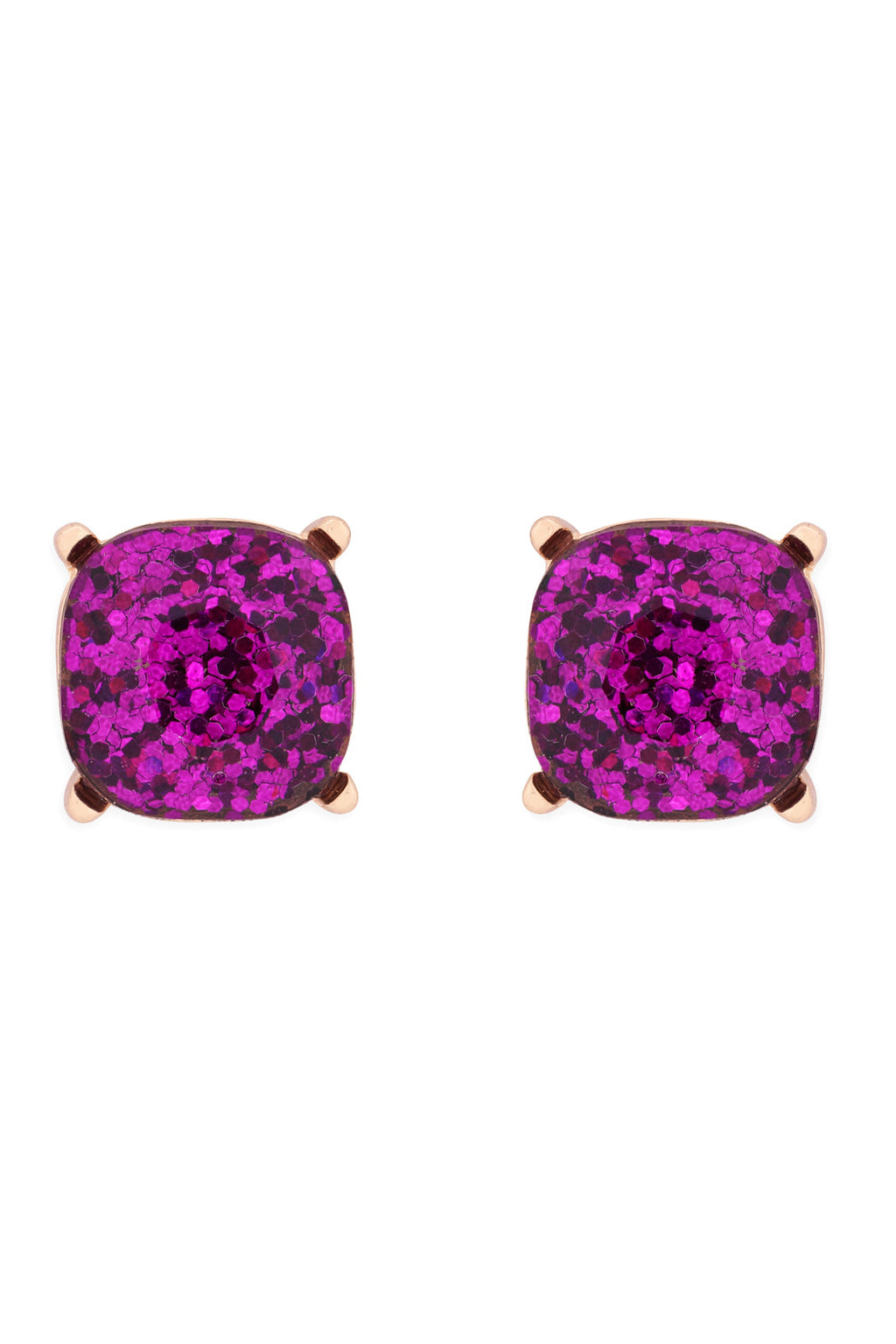 Ae0333-Glitter Epoxy Stud Earrings