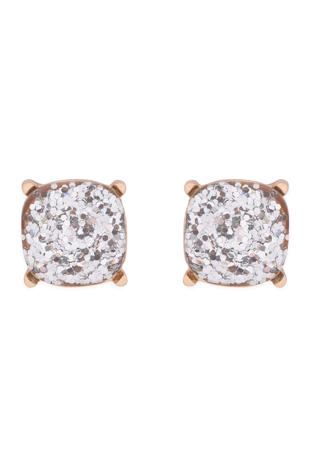 Ae0333-Glitter Epoxy Stud Earrings