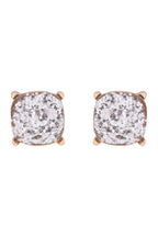 Ae0333-Glitter Epoxy Stud Earrings