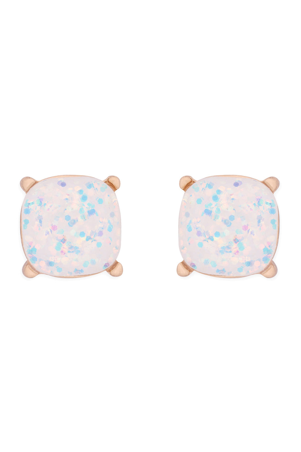 Ae0333-Glitter Epoxy Stud Earrings