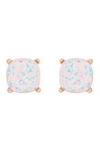 Ae0333-Glitter Epoxy Stud Earrings