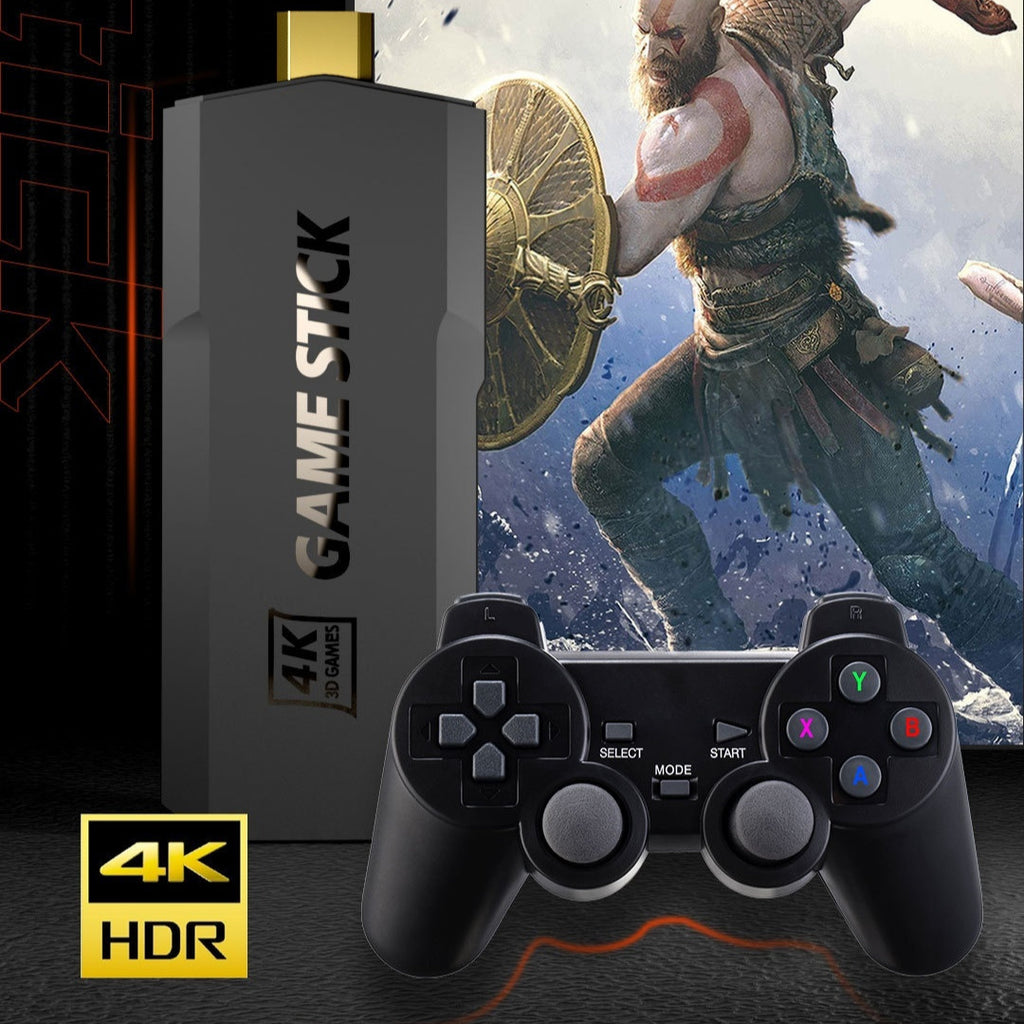 64GH, 128GB & 256GB HD Home TV Game Console 4K Wireless Open Source