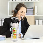 Fruit Infuser Water Bottle 32OZ Juice Shaker Sport