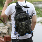 Fishing Cross-body Belt Fanny Pack Backpack Fishing Rod Bag Special Backpack Large Equipment