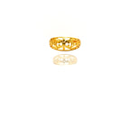24k Gold Jewelry,Adjustable Flowers Ring Gold Sterling Jewelry For Women