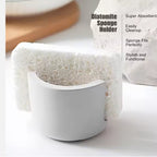 Diatom Mud Sponge Rack Kitchen & Bathroom Sink Caddy For Sponges Scrubbers