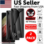 Samsung Galaxy 2-Pack Anti-Spy Privacy Hydrogel Screen Protector For  S23 Ultra Plus S22