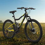 KIAPALNO Mountain Bike Bicycle A26336-BLACK-GOLDEN-JXN