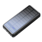 Solar Power Bank Comes With Input And Output Dual-wire