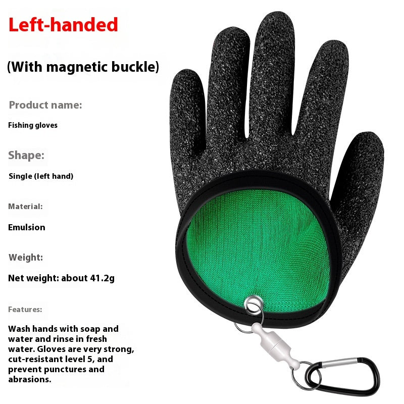 Fishing - Stab-resistant Waterproof Sea Fishing Fishing Lure Equipment Fish Picking And Catching Gloves