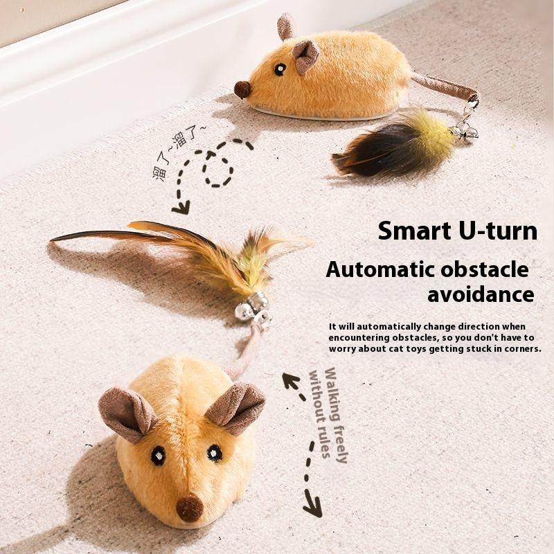 Touch Start Electric Mouse for Cats