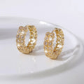 French Gold Hot Earrings