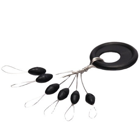 Olive Shaped Rubber Space Bean Fishing Accessory