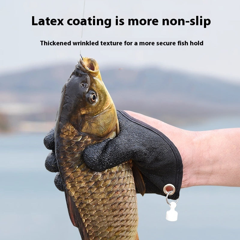 Fishing - Stab-resistant Waterproof Sea Fishing Fishing Lure Equipment Fish Picking And Catching Gloves