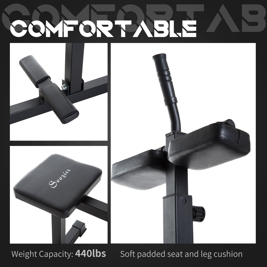 Home Training Gym Leg Press Steel Seated Calf Raise Machine Adjustable Strength Black