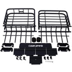 Roof Luggage Rack Basket, 64 Inch Black Steel