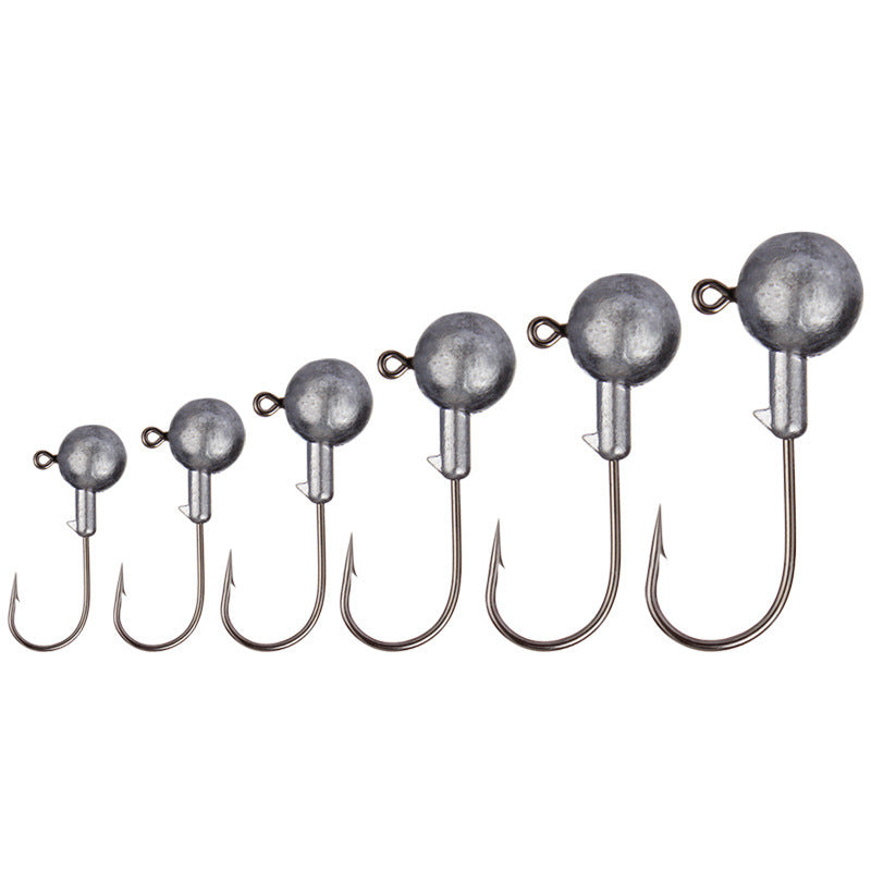 Fishing Lead Hook Lua Soft Round Crank Fishing Tackle