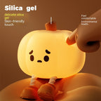 Halloween Pumpkin Lamp Small Night Lamp Halloween Silicone Pat Lamp Ambience Light