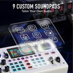 Big Discount C100PRO Lightweight And Portable Digital Sound Card, Real-time Voice Changer, Intelligent Noise Reduction, And Instrument Reverberation