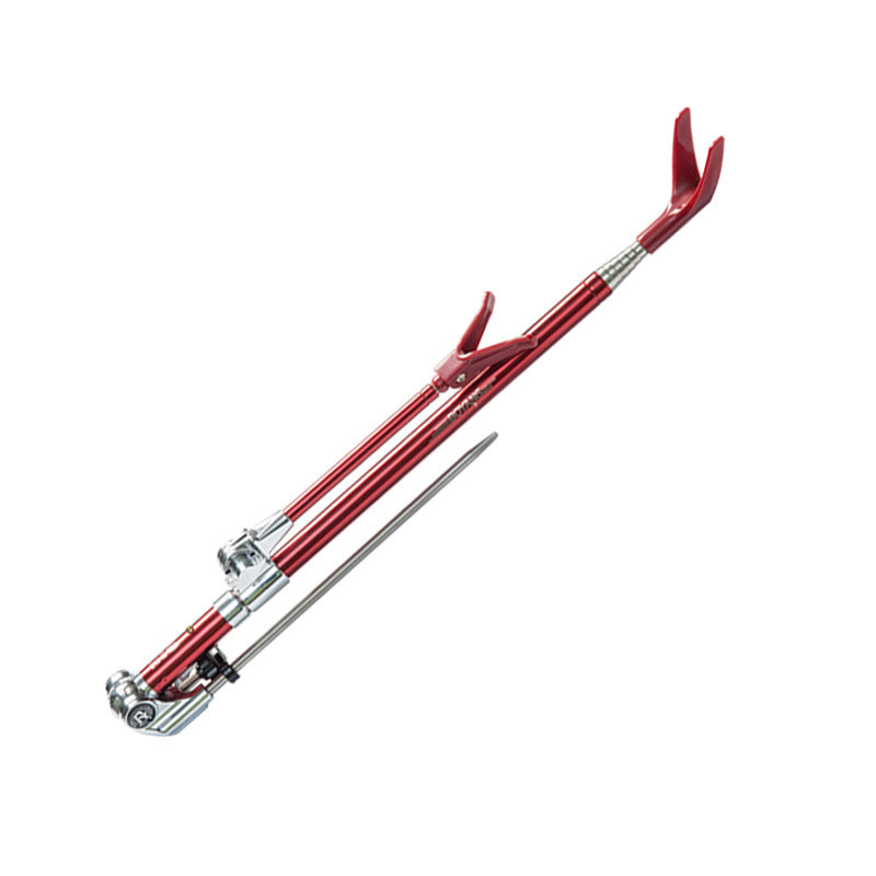 Fishing Rods Holder Fishing Equipment Telescopic Folding Stainless Steel Hand Rod Holder