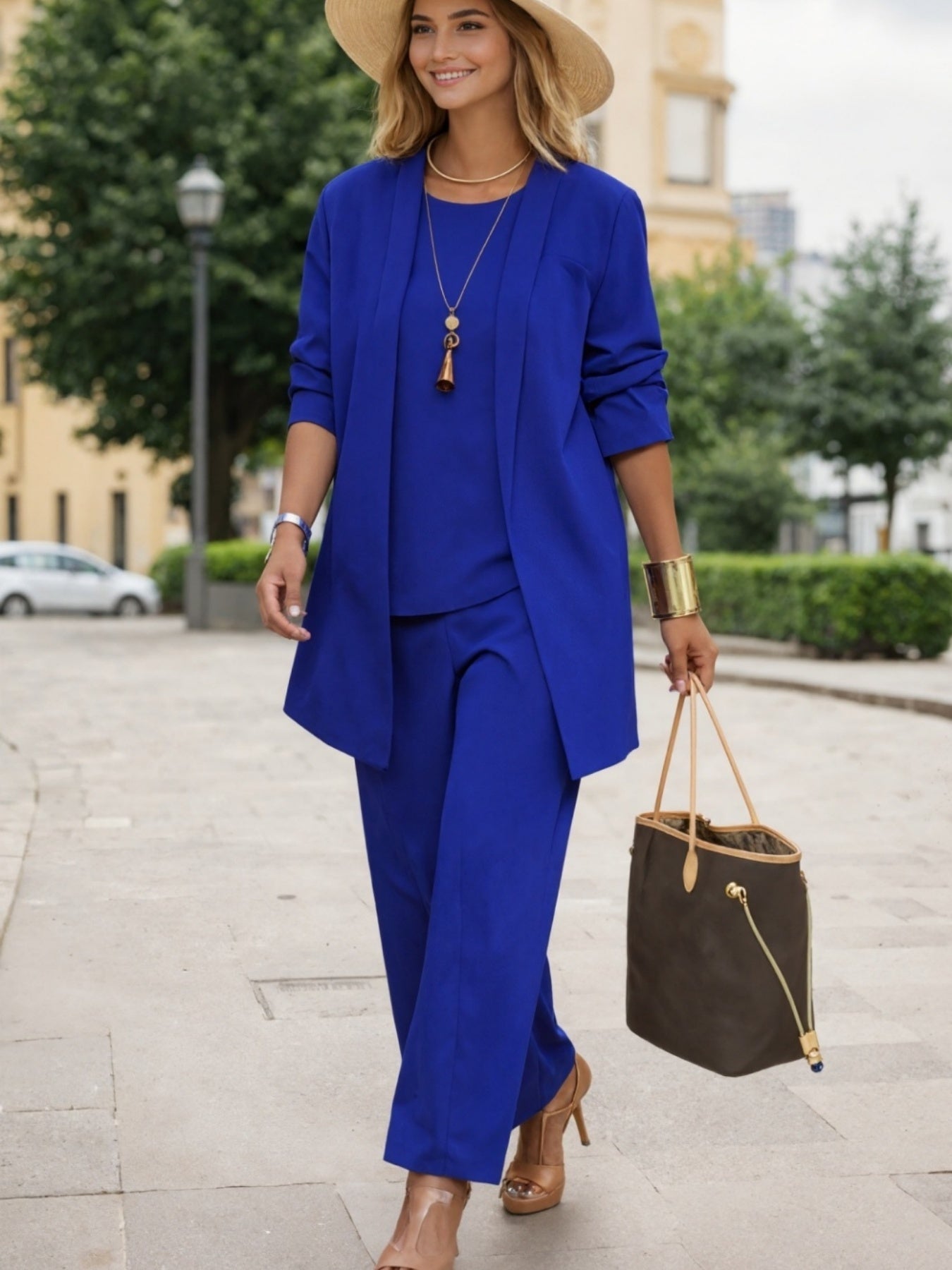 Women's Three Piece Set, Women's Set, Loose Set, Suitable For All Seasons