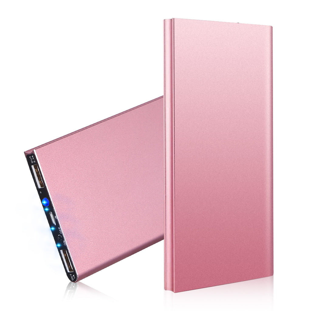 Ultra-thin Power Bank 20000mAh Power Bank Ultra-thin External Battery Pack Phone Charger Dual USB Port
