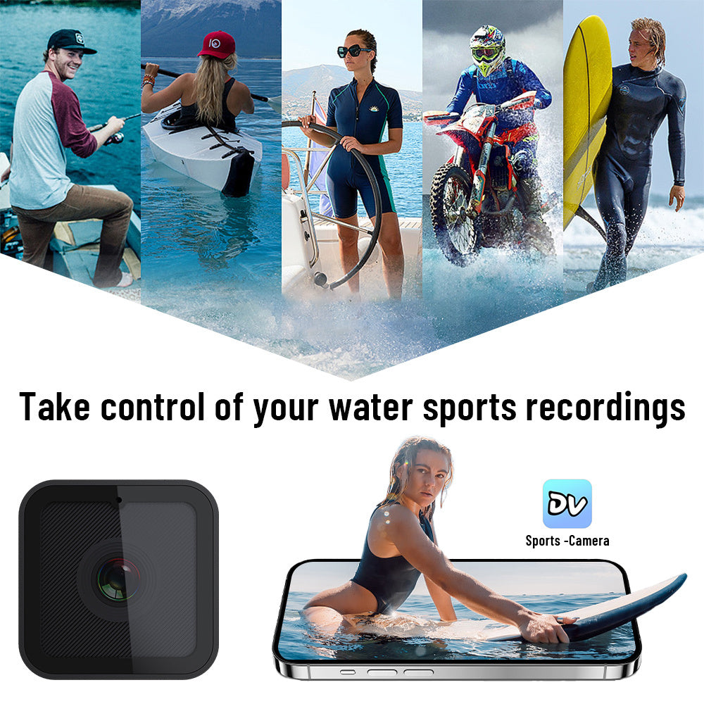 HD 1080p Sports Camera  Z03 Outdoor Sports Cycling Camera Waterproof HD 1080p Camera Smart WIFI Mobile Controlled Camera
