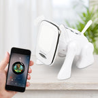 Puppy Dog Wireless Speaker Portable Mini Music Player Stereo Cute Animal Speaker With Built-In Mic FM Radio Stereo Bass MMC Card Slot USB Port For Cellphone Tablet