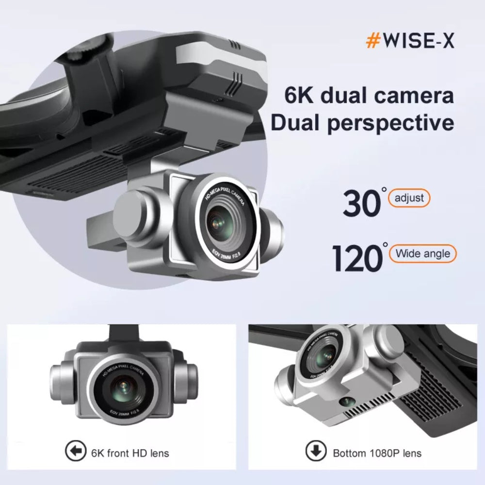Drone 6K HD Dual Camera 4DRC V14 Professional-Wifi FPV Portable RC Quadcopter 2 BATTERY, Drones Suitable For Adults & Beginners. Logistics Is Randomly Sent By UPS, USPS