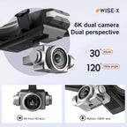 Drone 6K HD Dual Camera 4DRC V14 Professional-Wifi FPV Portable RC Quadcopter 2 BATTERY, Drones Suitable For Adults & Beginners. Logistics Is Randomly Sent By UPS, USPS