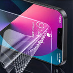 Quick Self Installation Pack of 2 For Phone 14,15 Plus, Pro, Pro Max Matte Screen Protector Glass, HD Clear, Anti Glare, Anti Fingerprint, Shatterproof Sensitive Touch