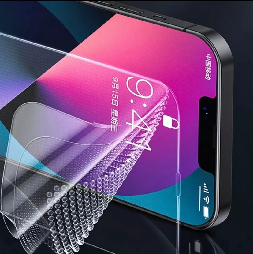 Quick Self Installation Pack of 2 For Phone 14,15 Plus, Pro, Pro Max Matte Screen Protector Glass, HD Clear, Anti Glare, Anti Fingerprint, Shatterproof Sensitive Touch