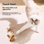 Touch Start Electric Mouse for Cats