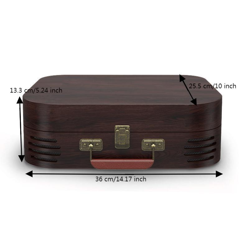 Record Player A3, Turntable, Record Player With 2 Stereo Speakers-