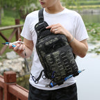 Fishing Cross-body Belt Fanny Pack Backpack Fishing Rod Bag Special Backpack Large Equipment