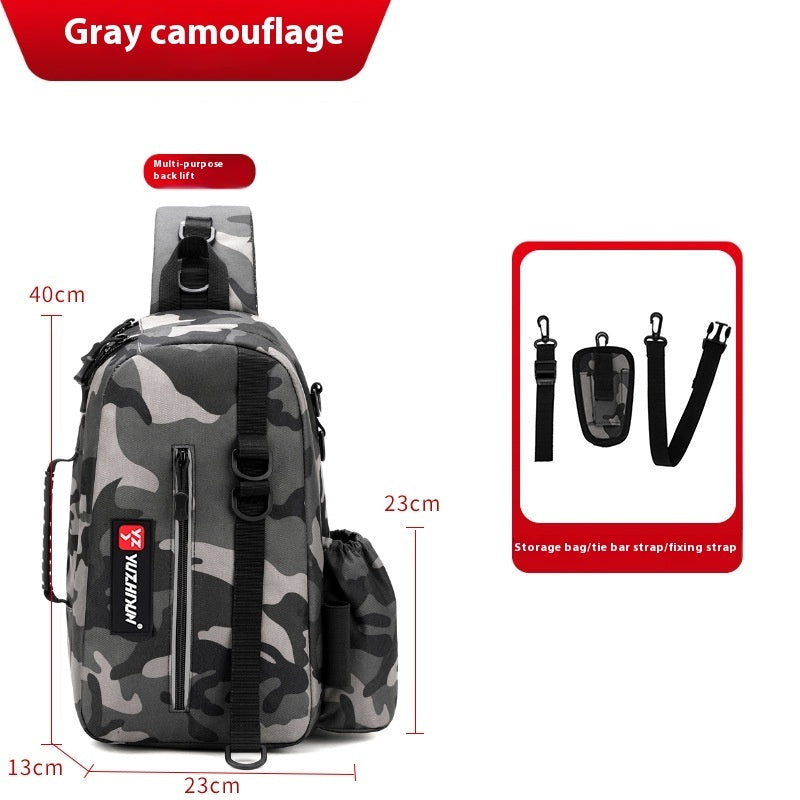 Fishing Lure Bag Multi-functional Waist Bag Single Shoulder Fishing Storage Equipment