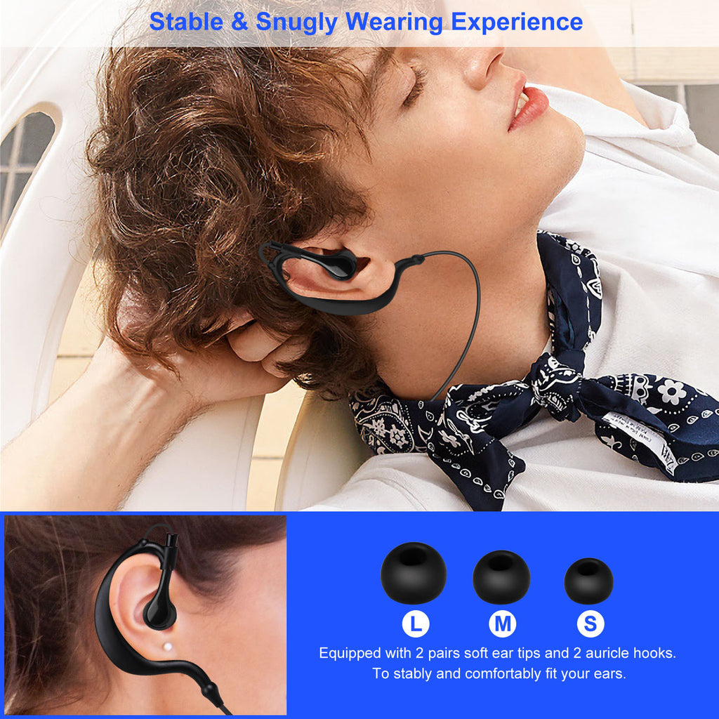 Wireless Headsets V4.1 Sport In-Ear Stereo Headphones Sweat-proof Neckband Earbuds With Mic Deep Bass HiFi Earphones For Running Hiking Travel