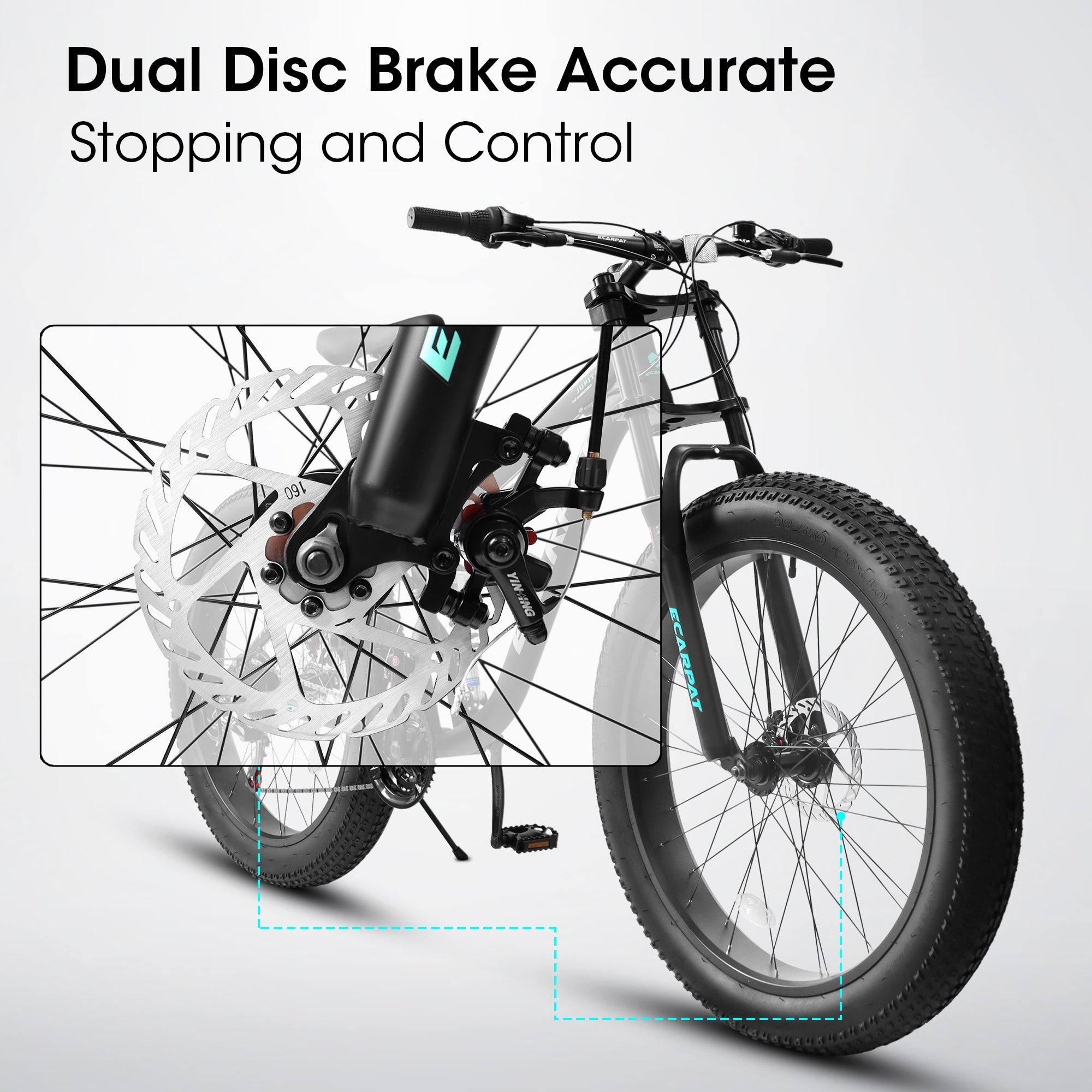 ECARPAT BLACK Bicycle A26309