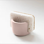 Diatom Mud Sponge Rack Kitchen & Bathroom Sink Caddy For Sponges Scrubbers