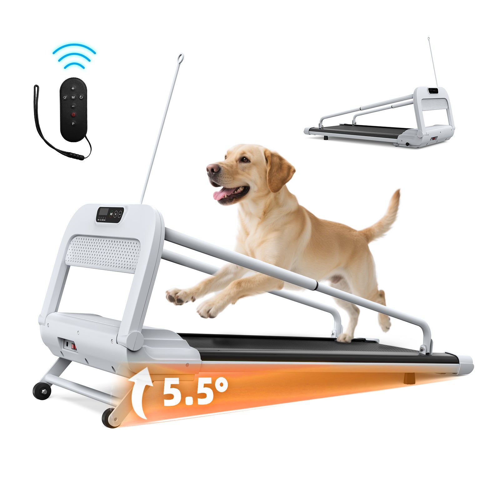 Pet Treadmill-New Quiet Smart Pet Treadmill, Adjustable Speed, Perfect For Small Medium Dogs