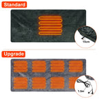 Big Saving 1Pc  59x31in USB Heated Blanket Electric Heated Blanket Heated Poncho Shawl Wrap Throw With Zipper Washable For Home Office No Power Bank Compatible With CJCD2415461