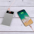Portable Power Bank 20000mAh Ultra-thin External Battery