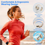 Earhook LED Display Charging Case IPX5 Waterproof 300 Hour Standby Time Touch Stereo Sports Headphones