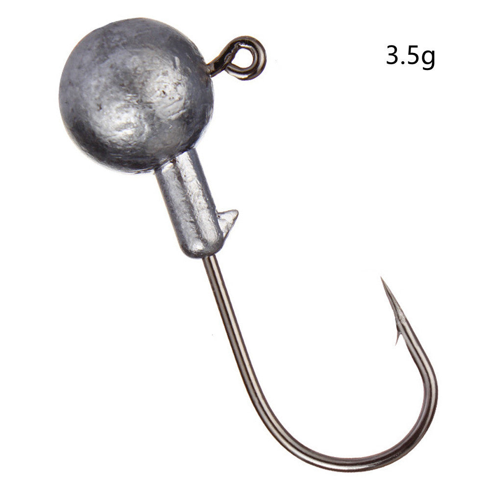 Fishing Lead Hook Lua Soft Round Crank Fishing Tackle