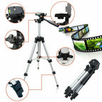 Professional Mobile & Camera Tripod Stand Holder Mount For Cell Phone, Portable Tripod, Mobile Phone Live Stream Holder, Camera Tripod