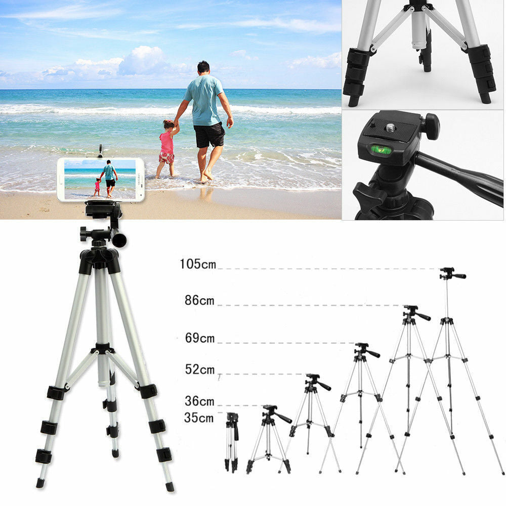 Professional Mobile & Camera Tripod Stand Holder Mount For Cell Phone, Portable Tripod, Mobile Phone Live Stream Holder, Camera Tripod