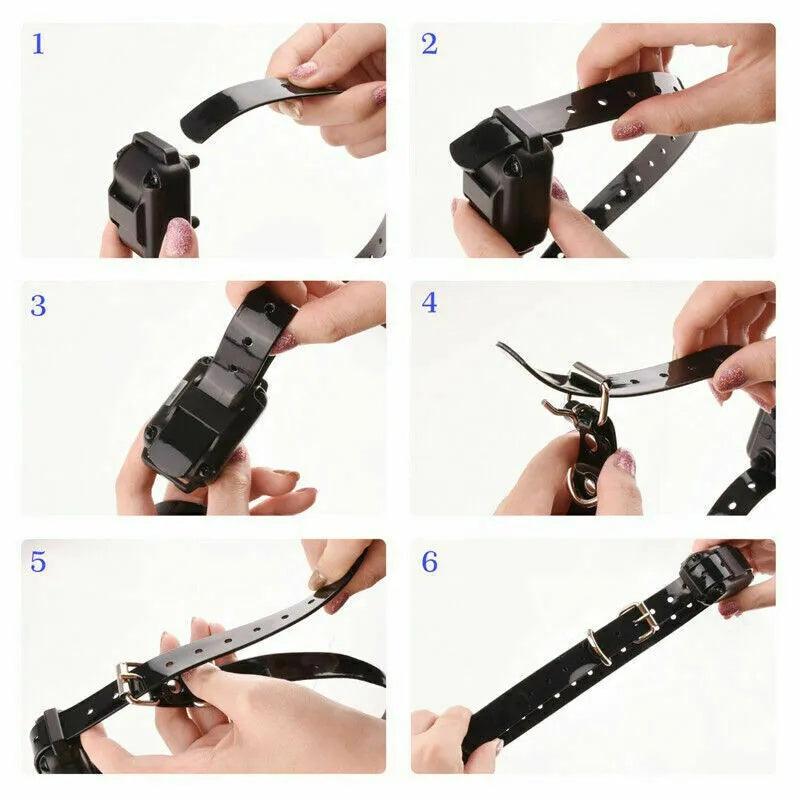 Dog Training Collar 3000 FT Rechargeable Remote PET Shock Trainer Waterproof US